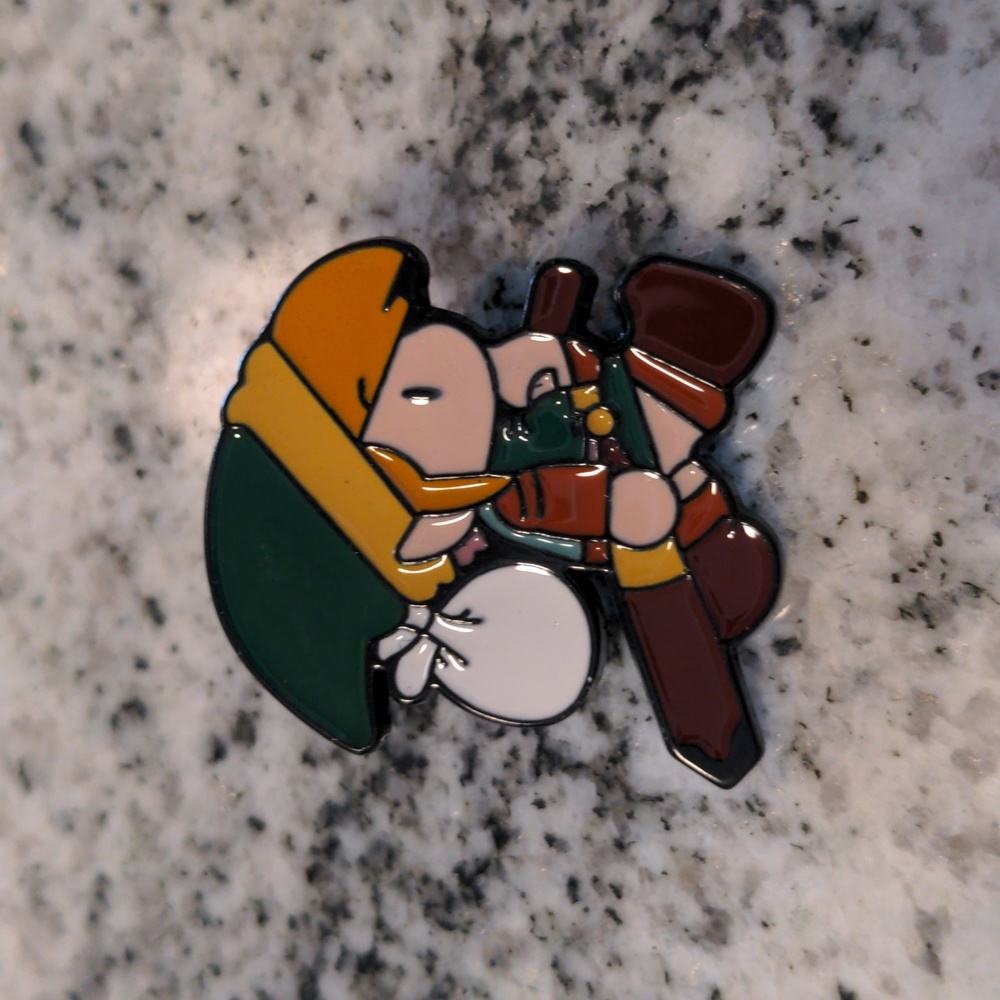 New! Zelda Link pin